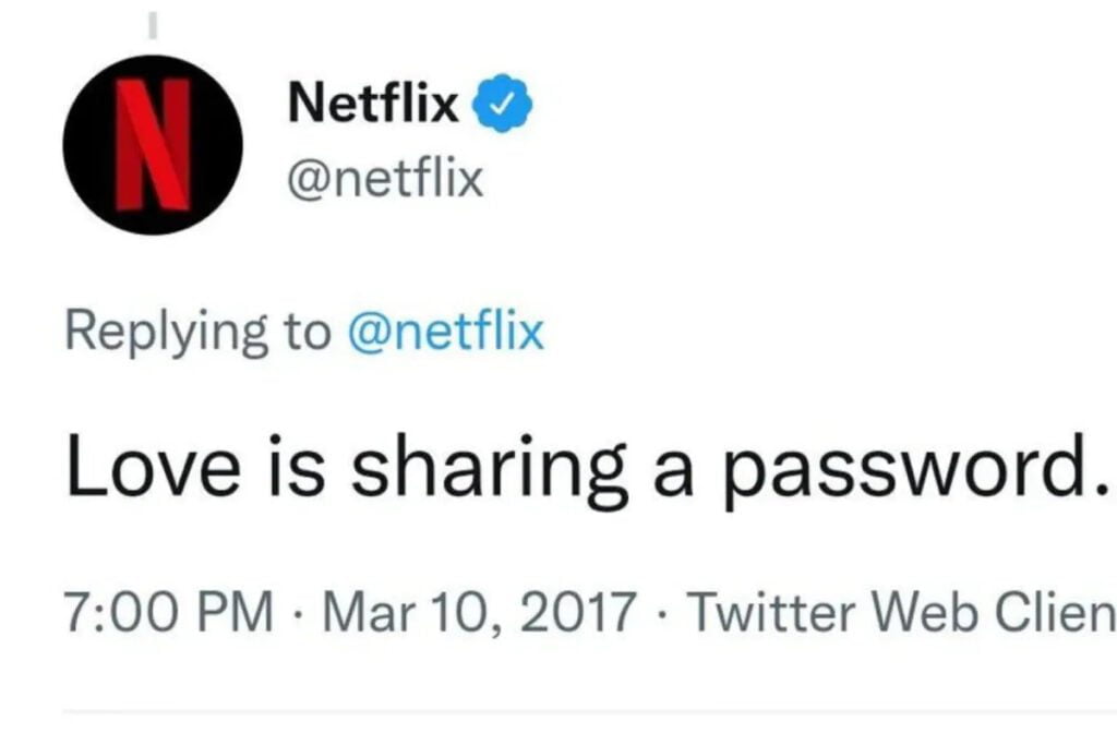 La pubblicità su Netflix non è il solo tradimento del brand ai suoi utenti: addio allo sharing delle password