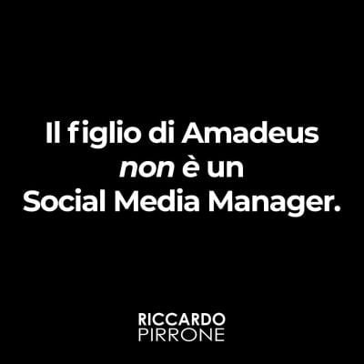 Il marketing a Sanremo 2023 genera polemica: il figlio di Amadeus non è un social media manager