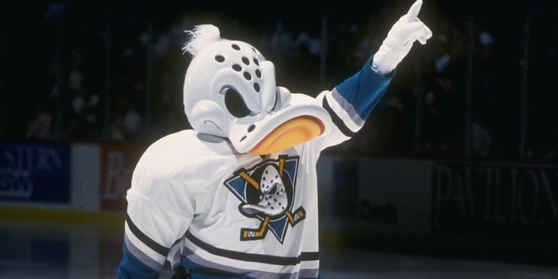 The Anaheim Mighty Ducks mascot_smarTalks